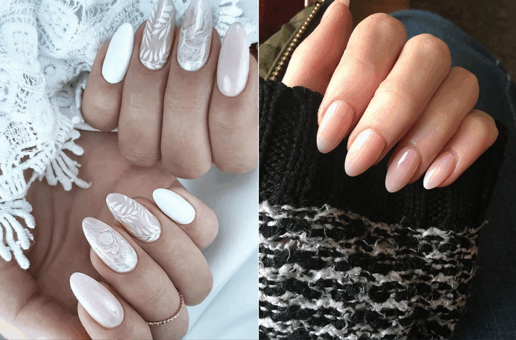 Mandel-Nägel nagelformen
